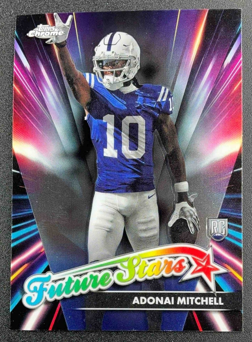 ADONAI MITCHELL 2024 TOPPS CHROME #FS-25 FUTURE STARS RC COLTS