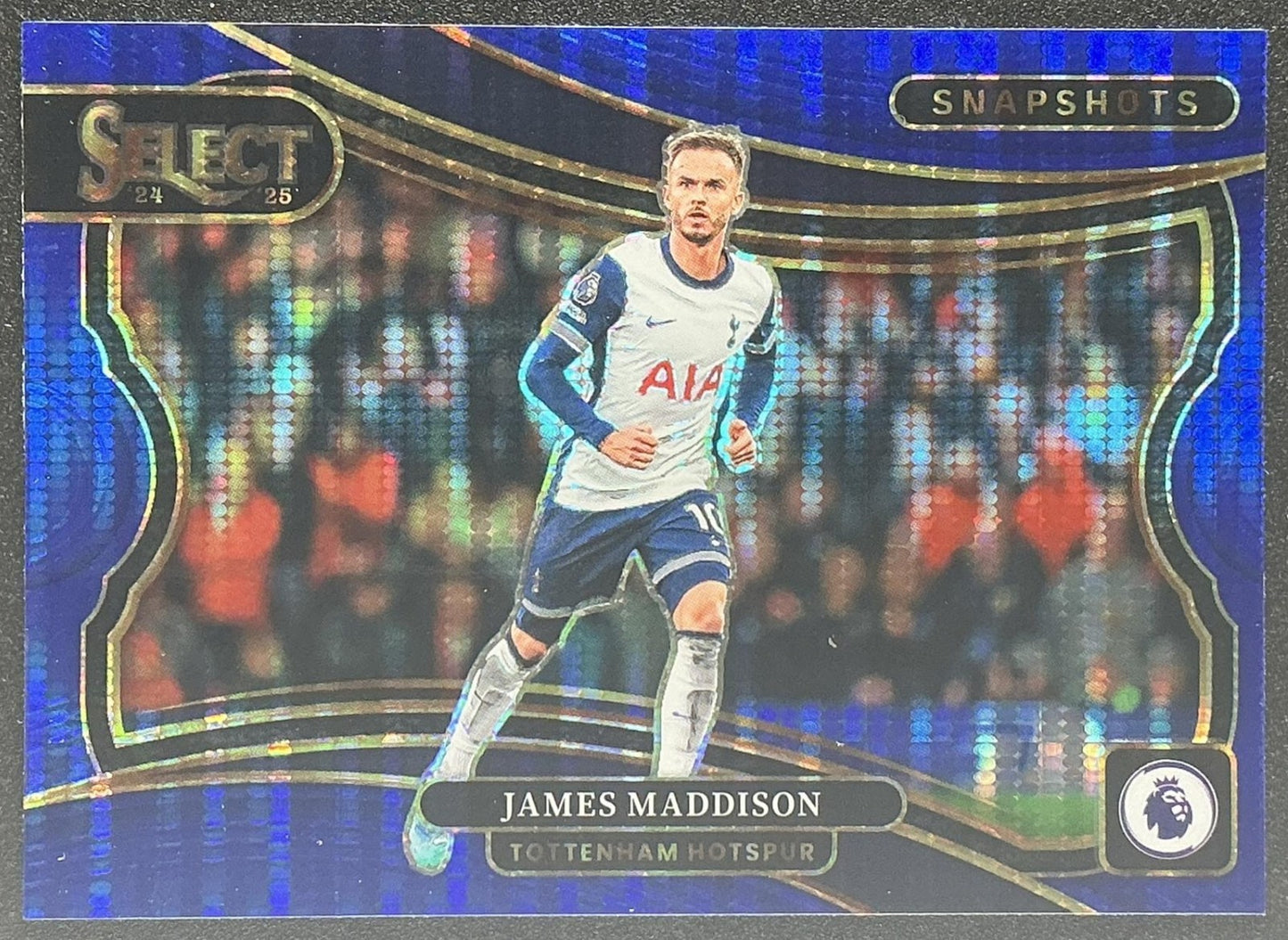 2024 Panini Select Premier League James Maddison #2 Snapshots Blue Pulsar