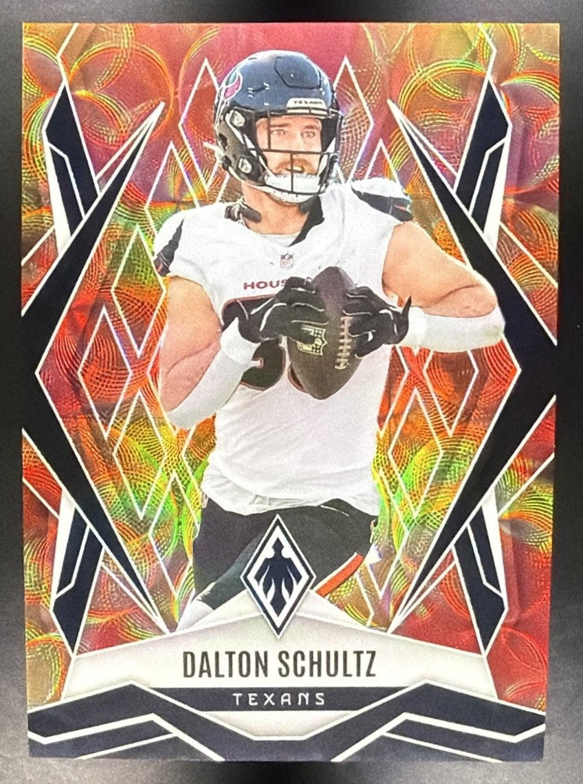 DALTON SCHULTZ 2025 PANINI PHOENIX FACTORY SET #23 FIREBURST 169/350 TEXANS