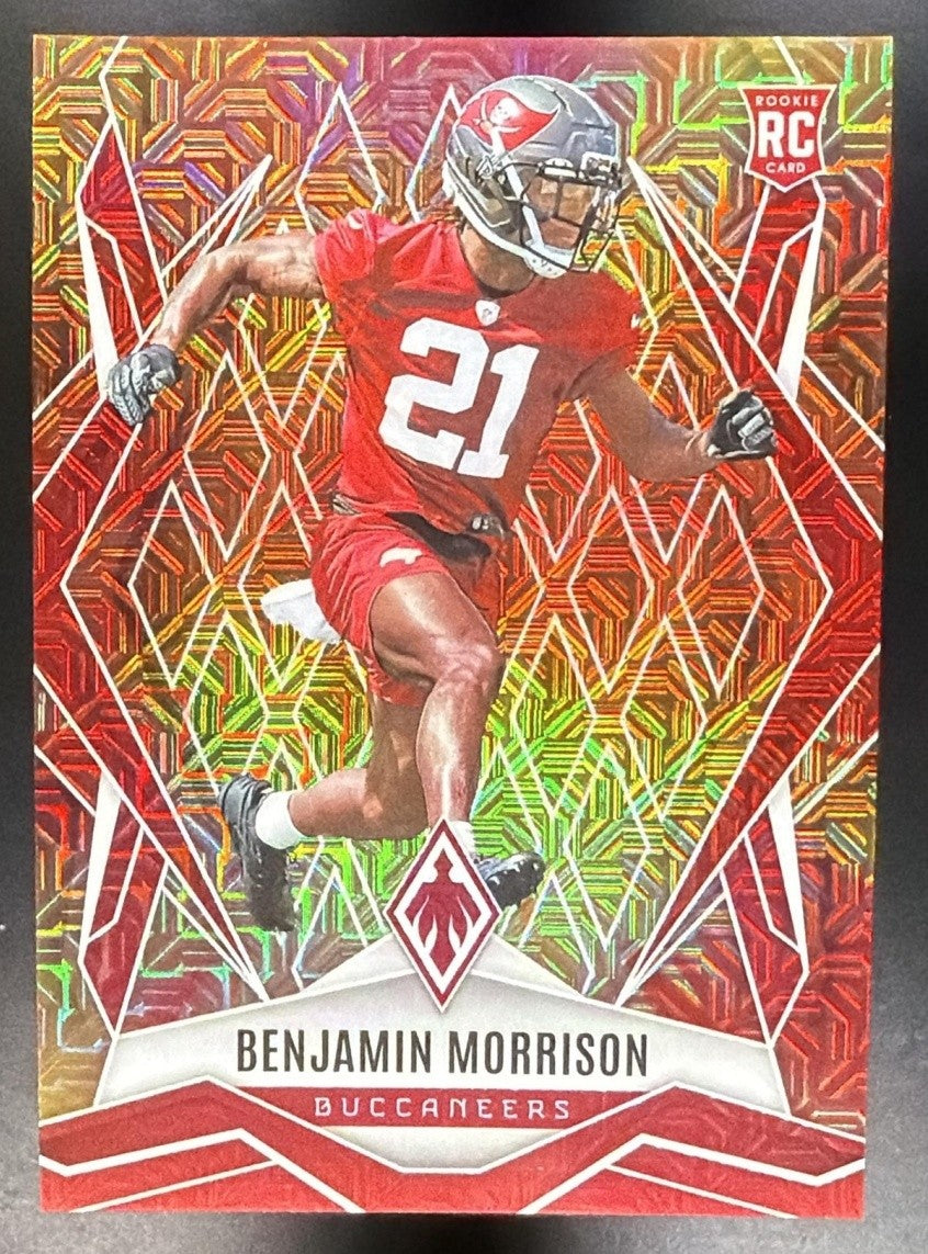 2025 Panini Phoenix Factory Set Benjamin Morrison #247 Rookies Fireburst /350 RC