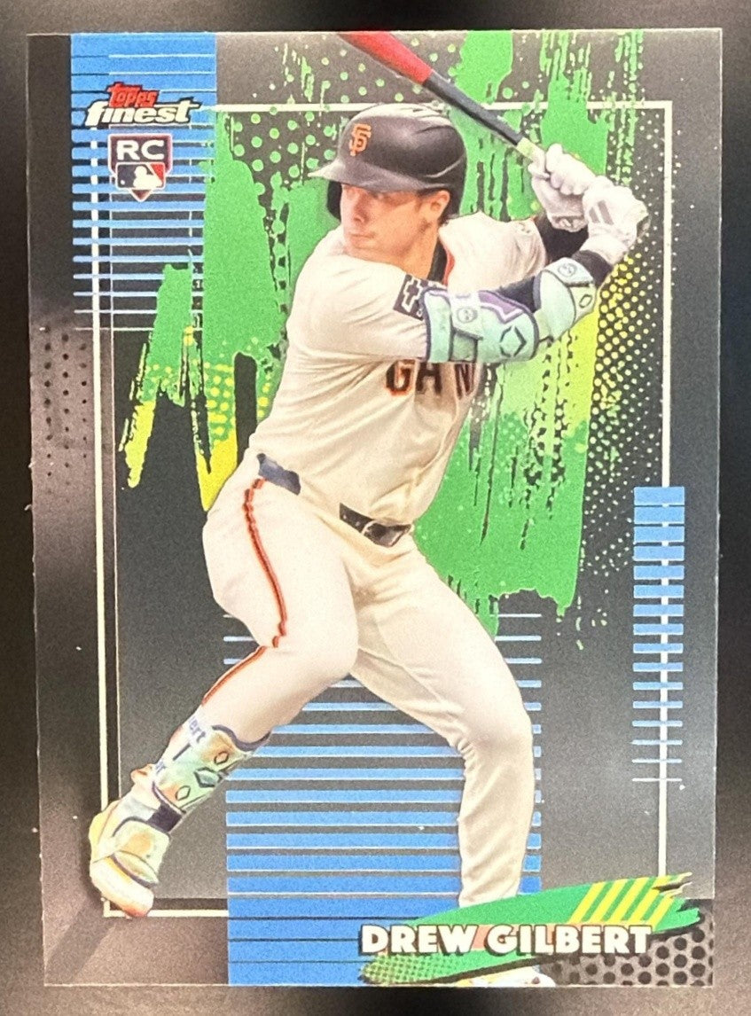 DREW GILBERT 2026 TOPPS FINEST #53 RC GIANTS