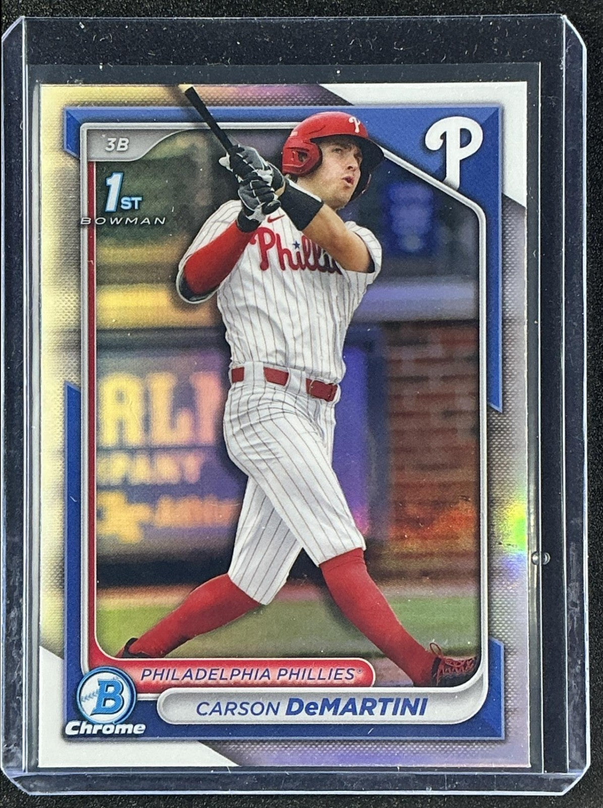 2024 Bowman Draft Carson DeMartini #BDC-89 Chrome Refractor 1st Prospect