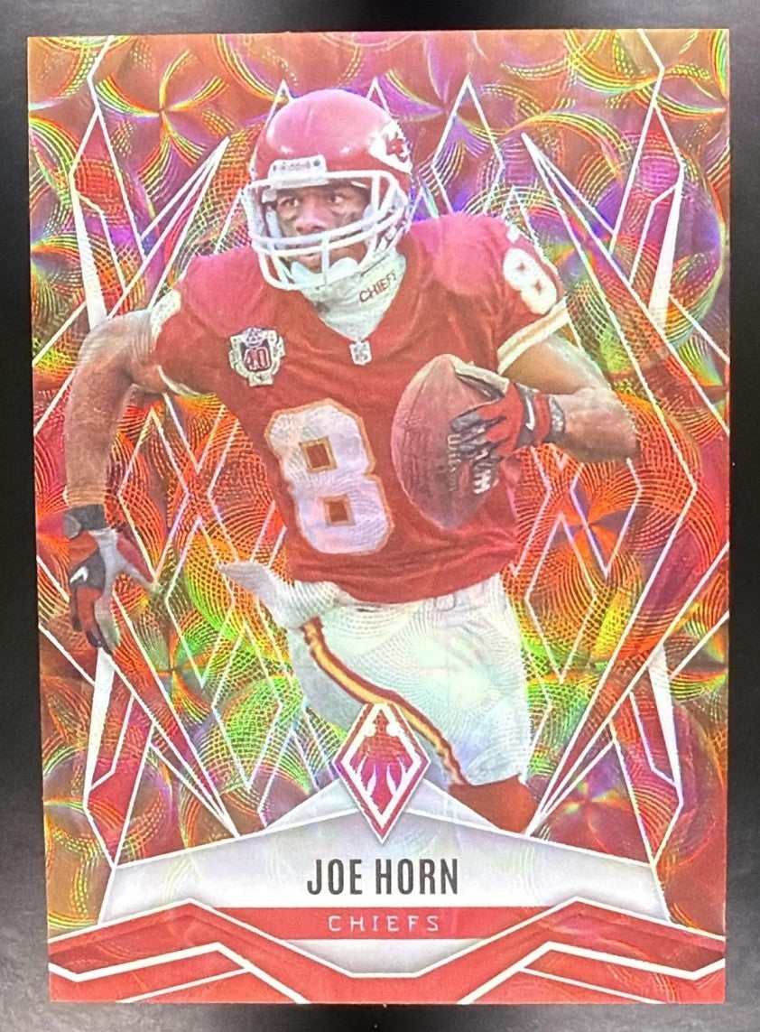 JOE HORN 2025 PANINI PHOENIX FACTORY SET #130 FIREBURST /350 CHIEFS