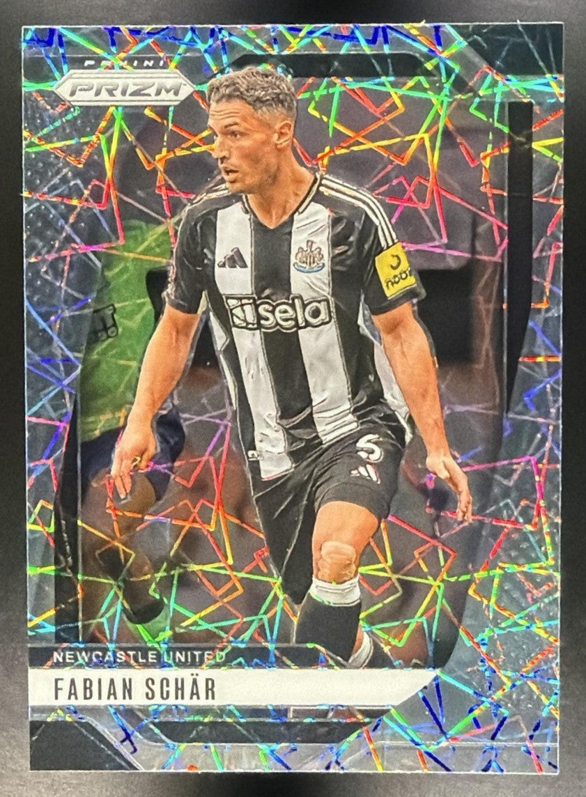 FABIAN SCHAR 2024-25 PANINI PRIZM PREMIER LEAGUE #107 LAZER NEWCASTLE
