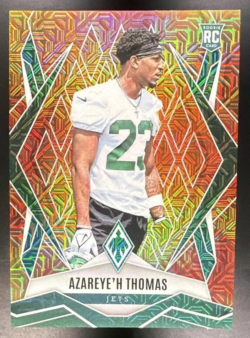 2025 Panini Phoenix Factory Set Azareye'h Thomas #212 Rookies Fireburst /350 RC