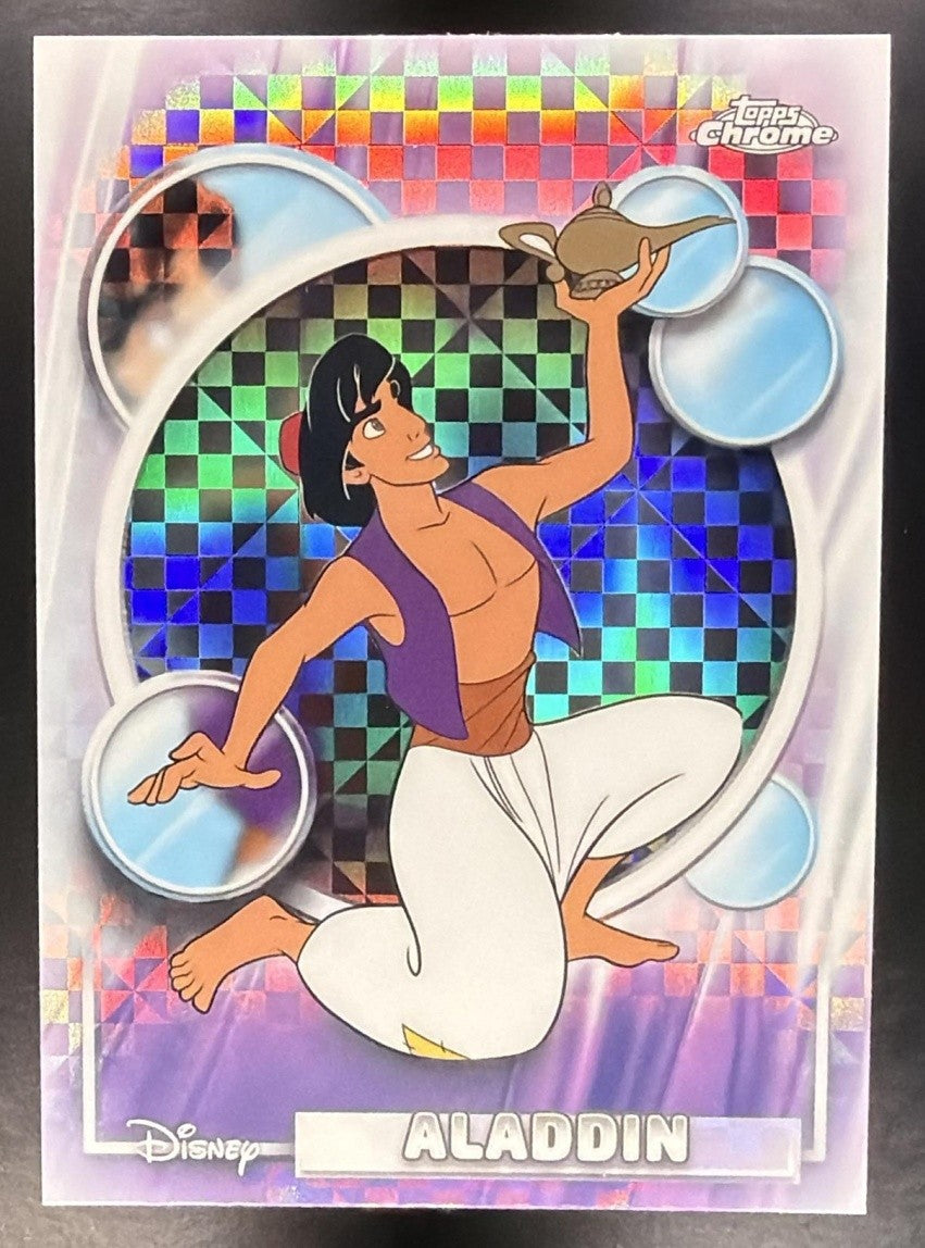 ALADDIN 2026 TOPPS CHROME DISNEY #81 X-FRACTOR