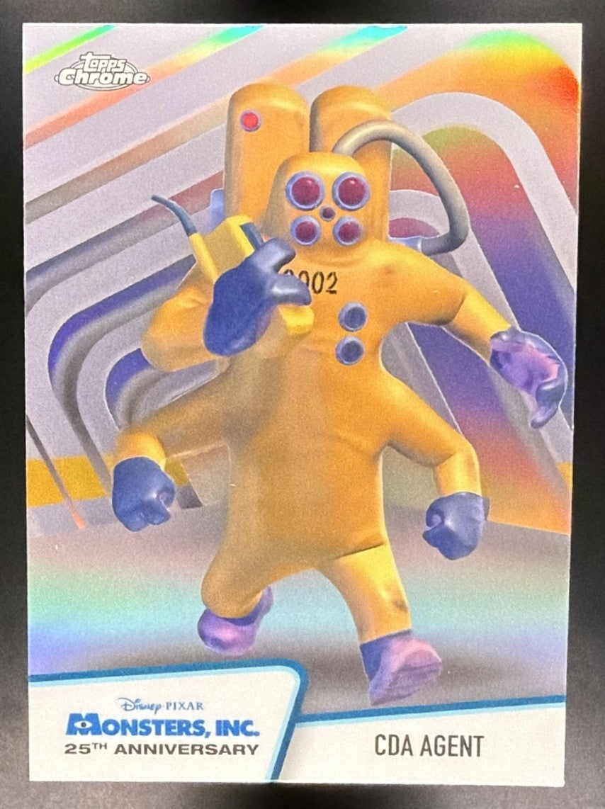 CDA AGENT 2026 TOPPS CHROME DISNEY #MI-13 MONSTERS, INC. 25TH ANNIVERSARY