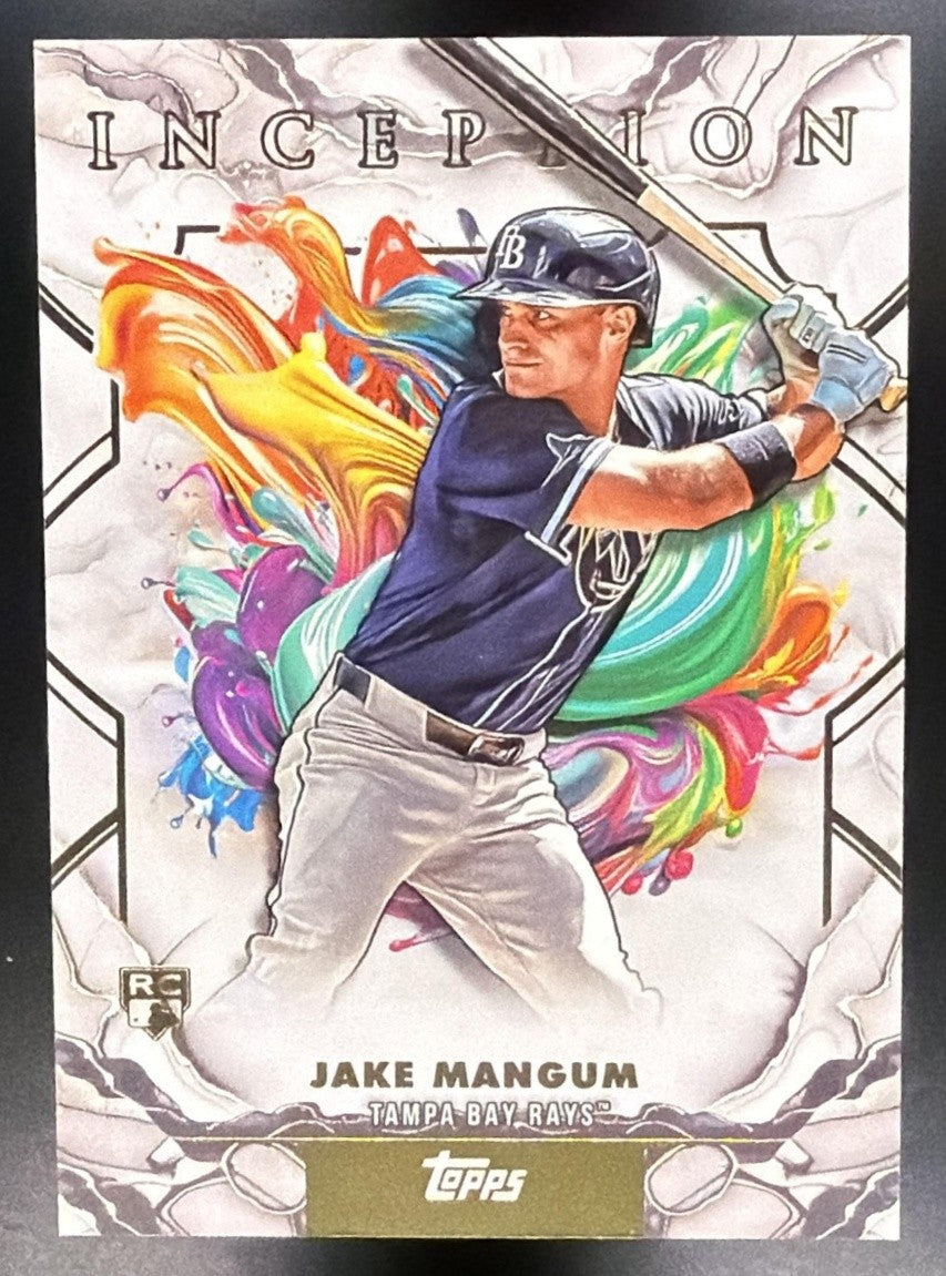 JAKE MANGUM 2025 TOPPS INCEPTION #86 RC RAYS