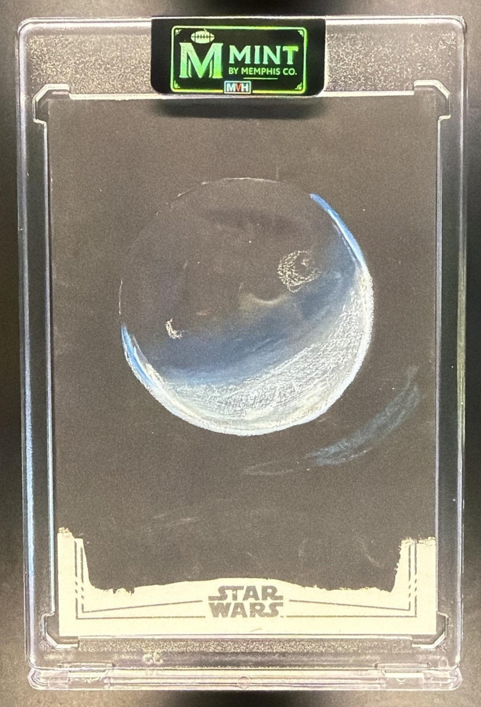 2025 TOPPS CHROME STAR WARS 1/1 SKETCH AUTO "EADU" CARRIE CRAEGS
