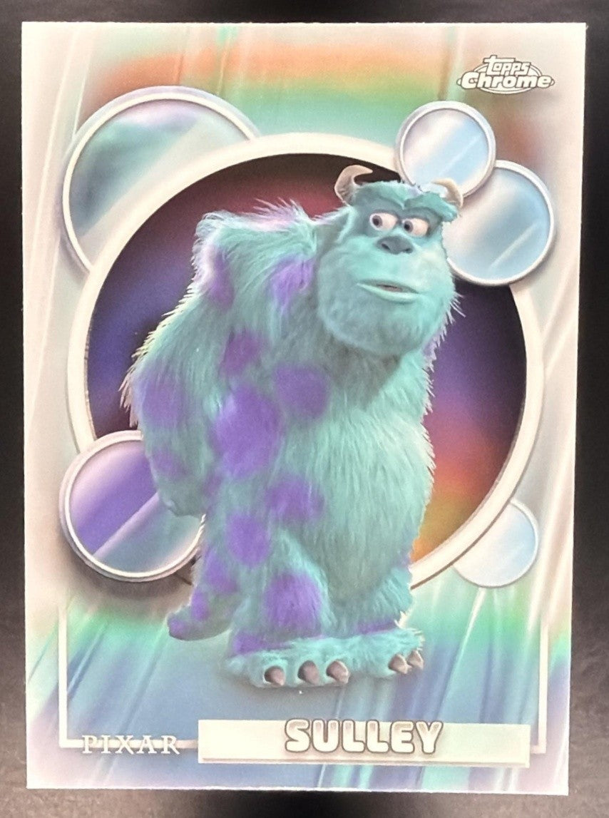 SULLEY 2026 TOPPS CHROME DISNEY #29 REFRACTOR MONSTERS, INC.
