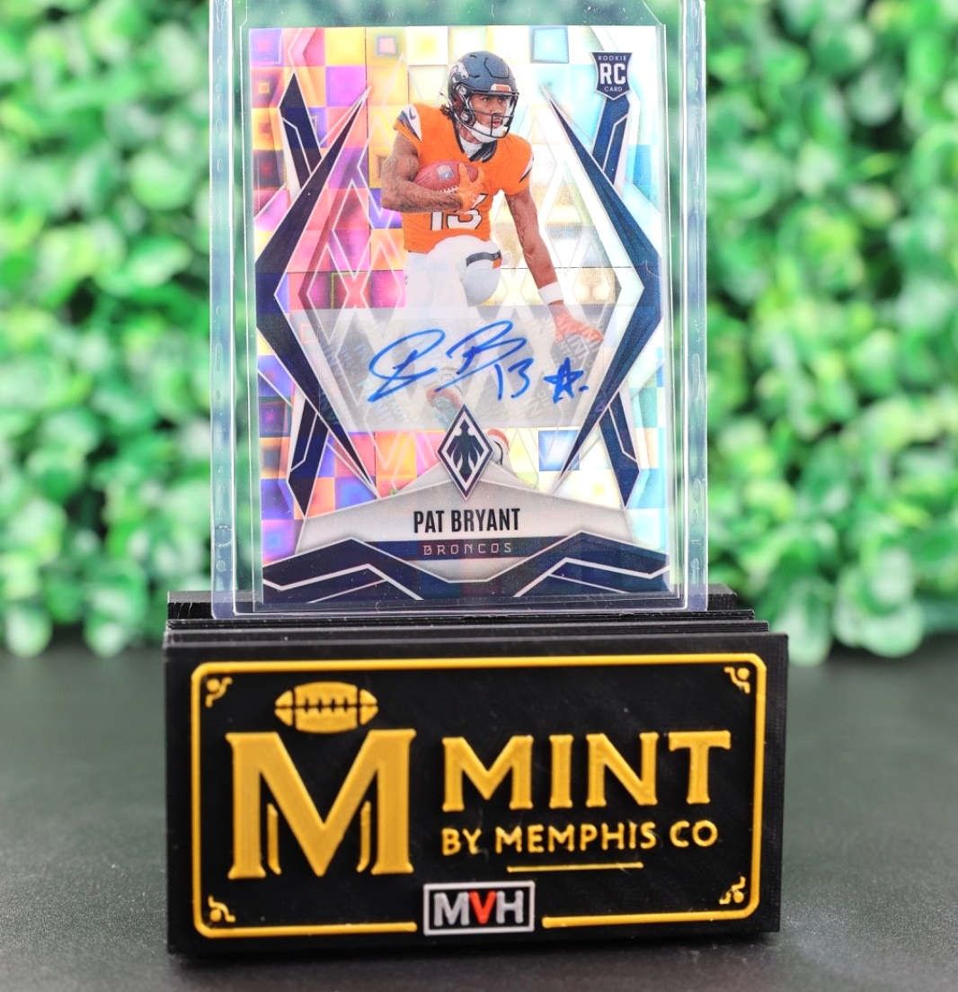 PAT BRYANT 2025 PHOENIX #184 SILVER PANDORA AUTO RC BRONCOS