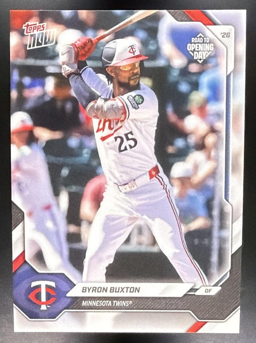 BYRON BUXTON 2026 TOPPS NOW ROAD TO OPENING DAY #OD-86 TWINS