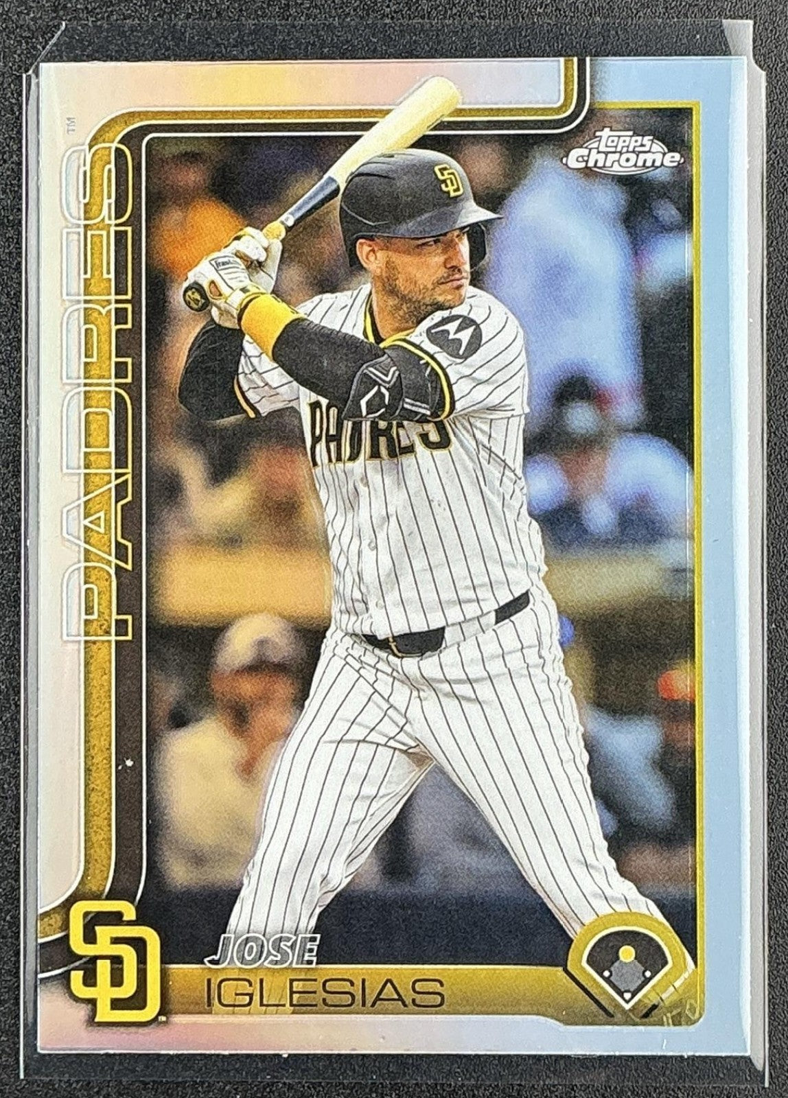 JOSE IGLESIAS 2025 TOPPS CHROME UPDATE #USC60 REFRACTOR PADRES