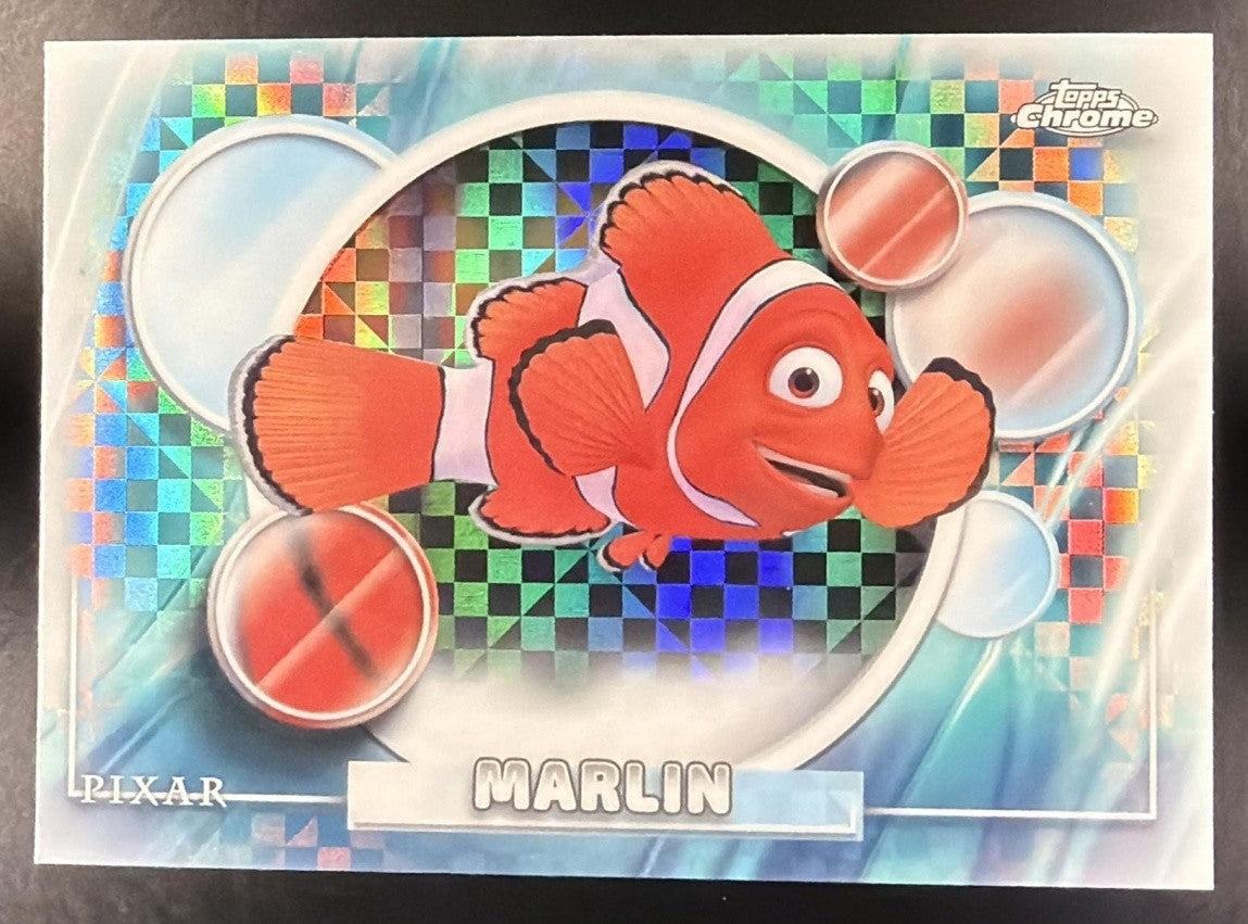 MARLIN 2026 TOPPS CHROME DISNEY #89 X-FRACTOR FINDING NEMO