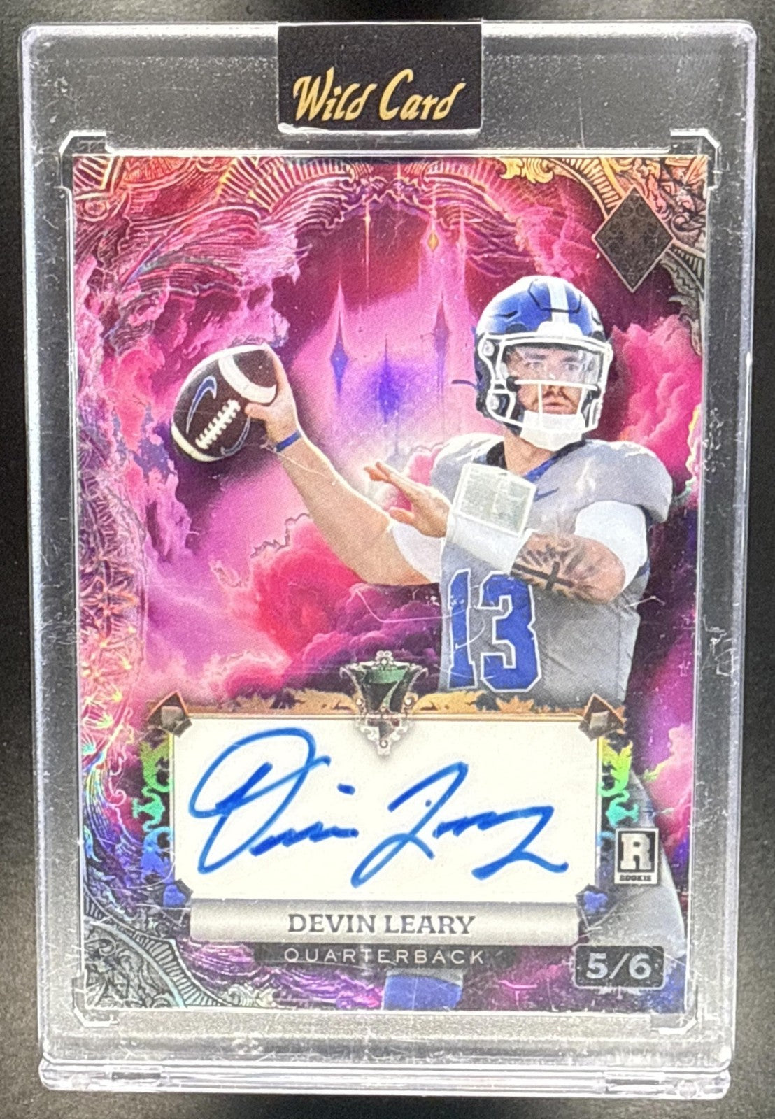 2024 Wild Card Devin Leary /6 Auto SSP