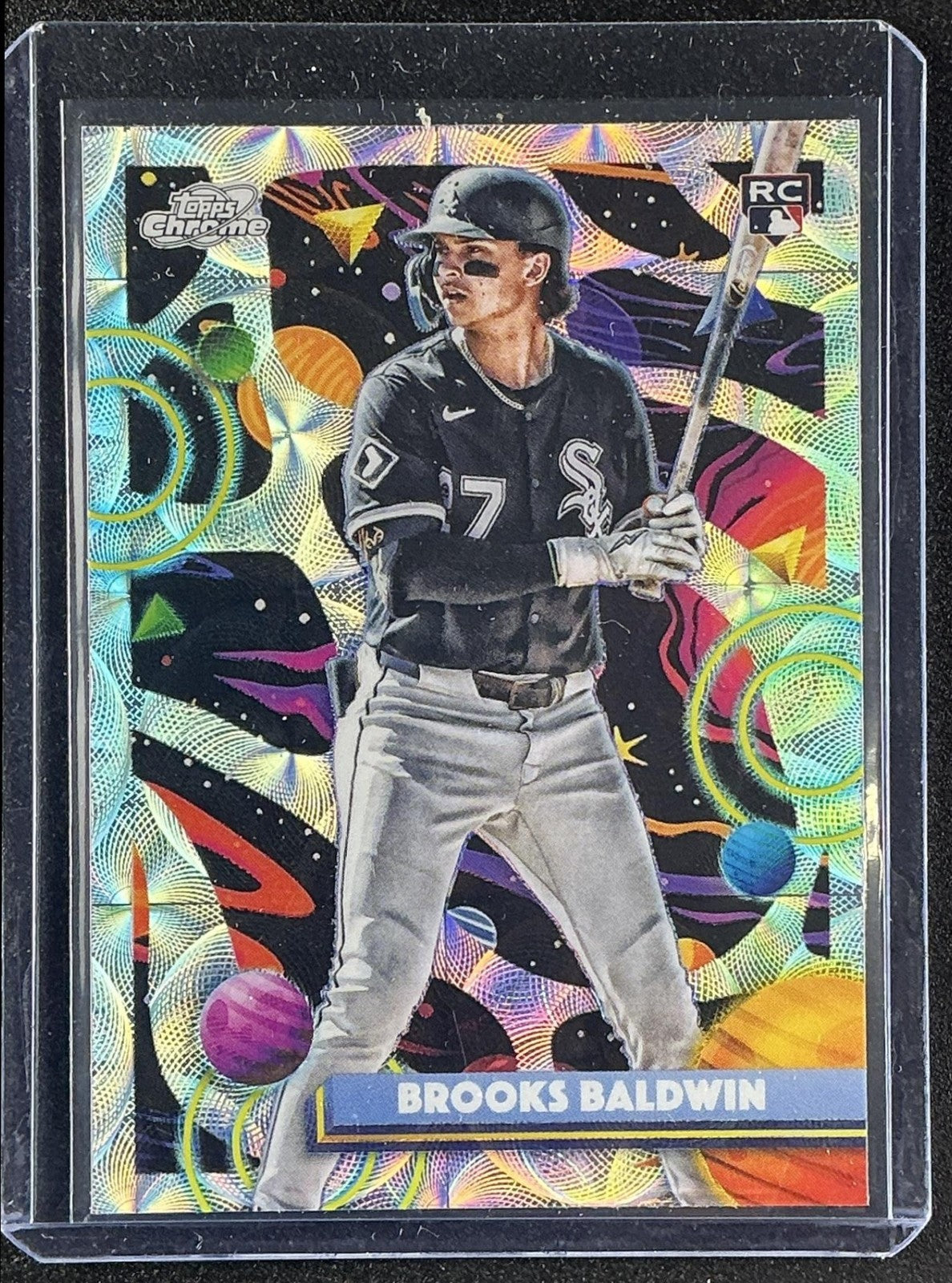 BROOKS BALDWIN 2025 TOPPS COSMIC CHROME #45 NUCLEUS REFRACTOR RC WHITE SOX