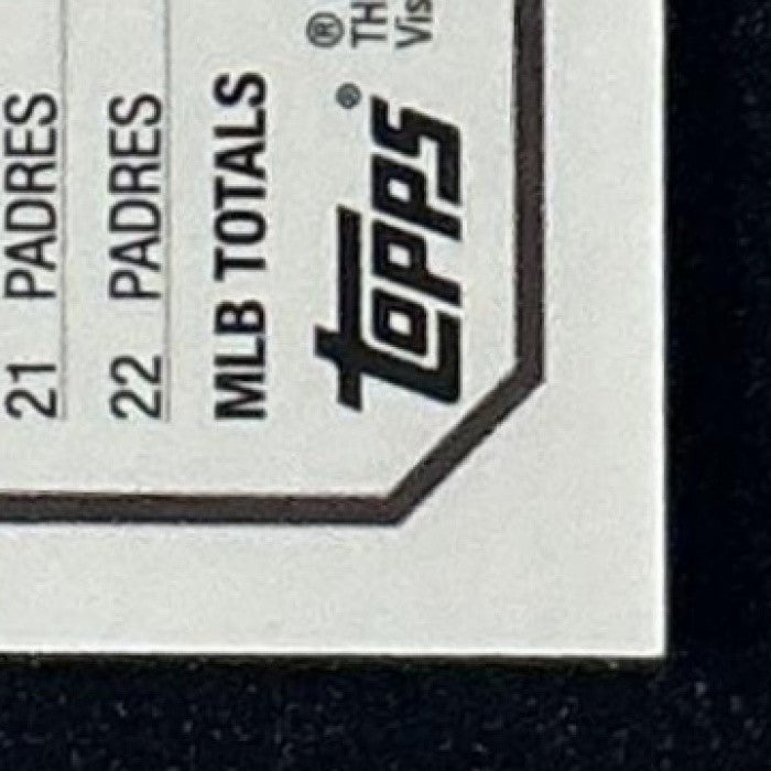 MANNY MACHADO 2023 TOPPS CHROME LOGOFRACTOR #124 BLUE REFRACTOR 6/150 PADRES