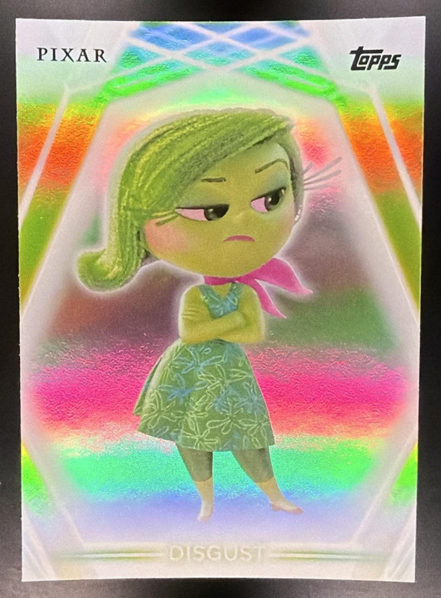 DISGUST 2026 TOPPS DISNEY NEON #167 RAINBOW FOIL INSIDE OUT