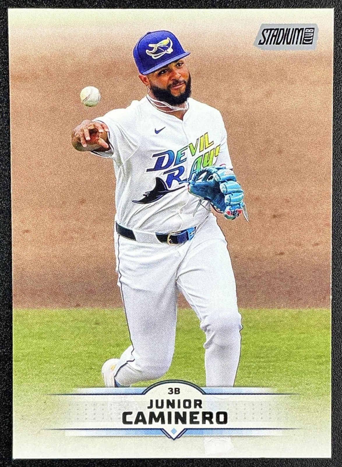 JUNIOR CAMINERO 2025 TOPPS STADIUM CLUB #146 RAYS