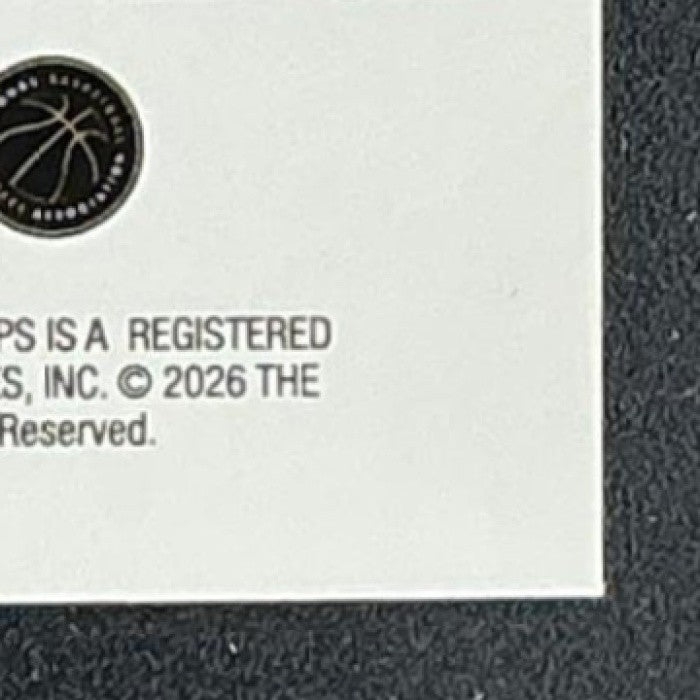 SHAI GILGEOUS-ALEXANDER 2025-26 TOPPS HOOPS #86 RAINBOW FOIL THUNDER