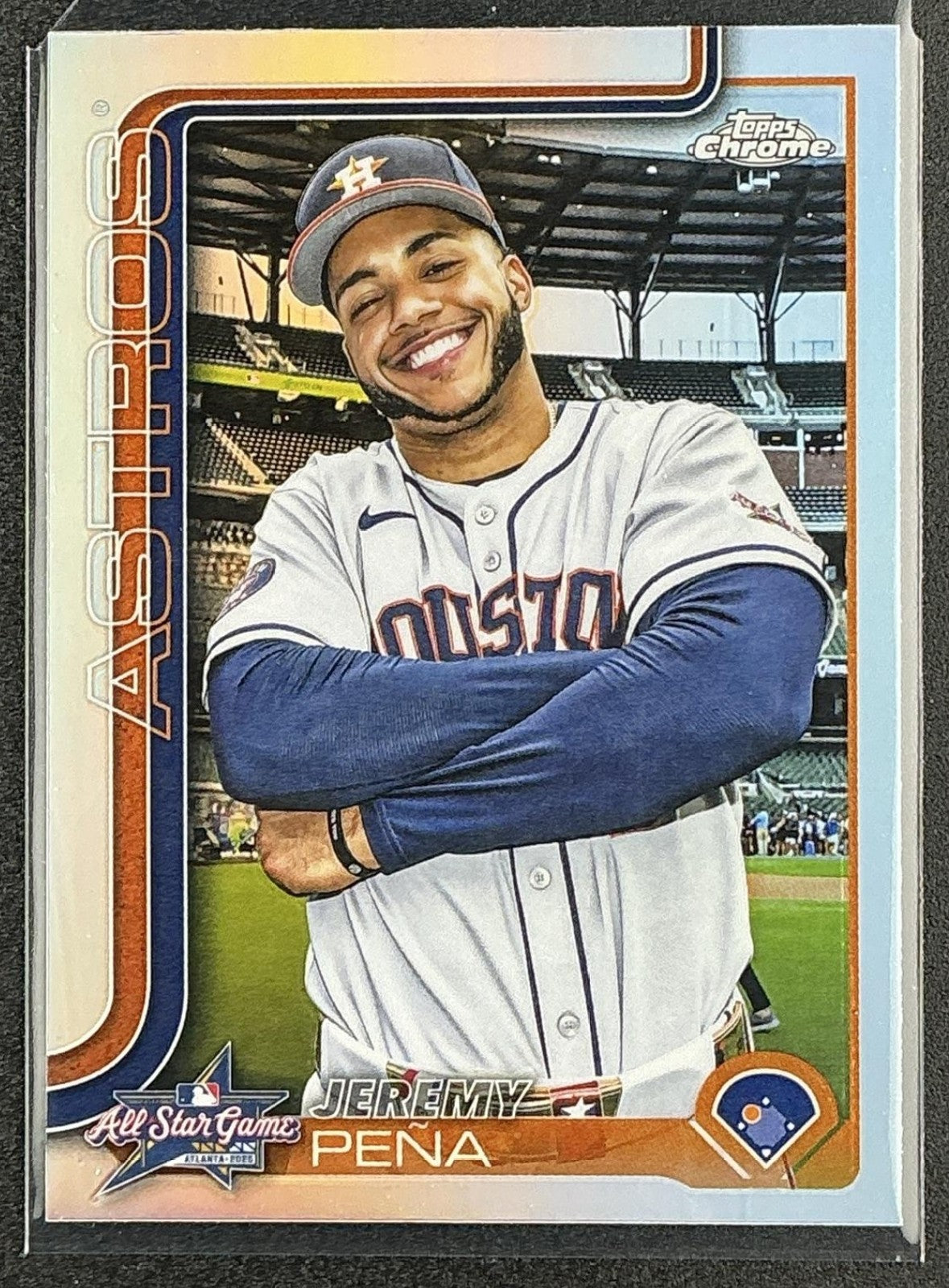 JEREMY PENA 2025 TOPPS CHROME UPDATE #ASGC-24 ALL-STAR GAME ASTROS