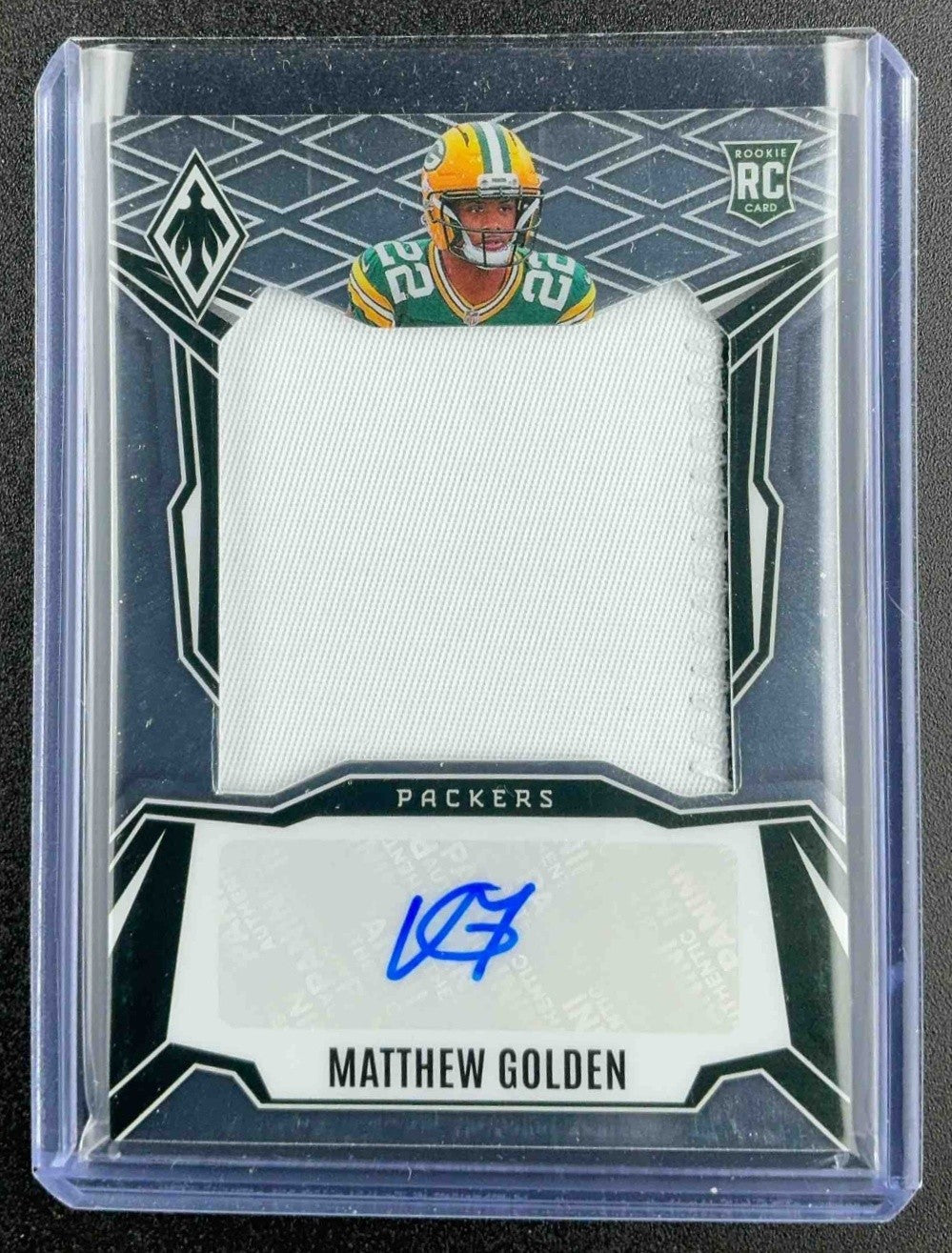 PANINI PHOENIX 2025 ROOKIE PATCH AUTOGRAPH MATTHEW GOLDEN PACKERS /199 #RPS-MGN
