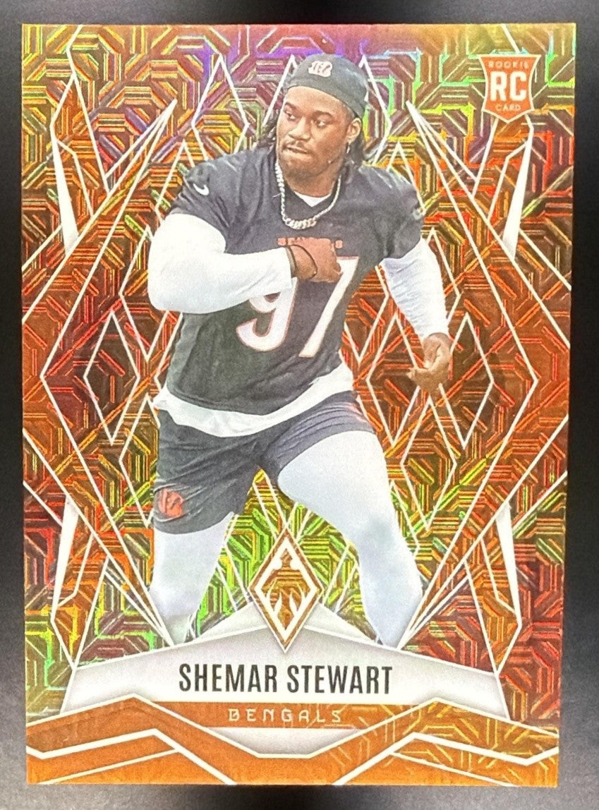 2025 Panini Phoenix Factory Set Shemar Stewart #211 Rookies Fireburst /350 RC