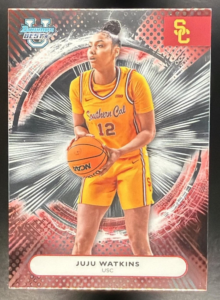 JUJU WATKINS 2025-26 BOWMAN BEST UNIVERSITY #66 TROJANS