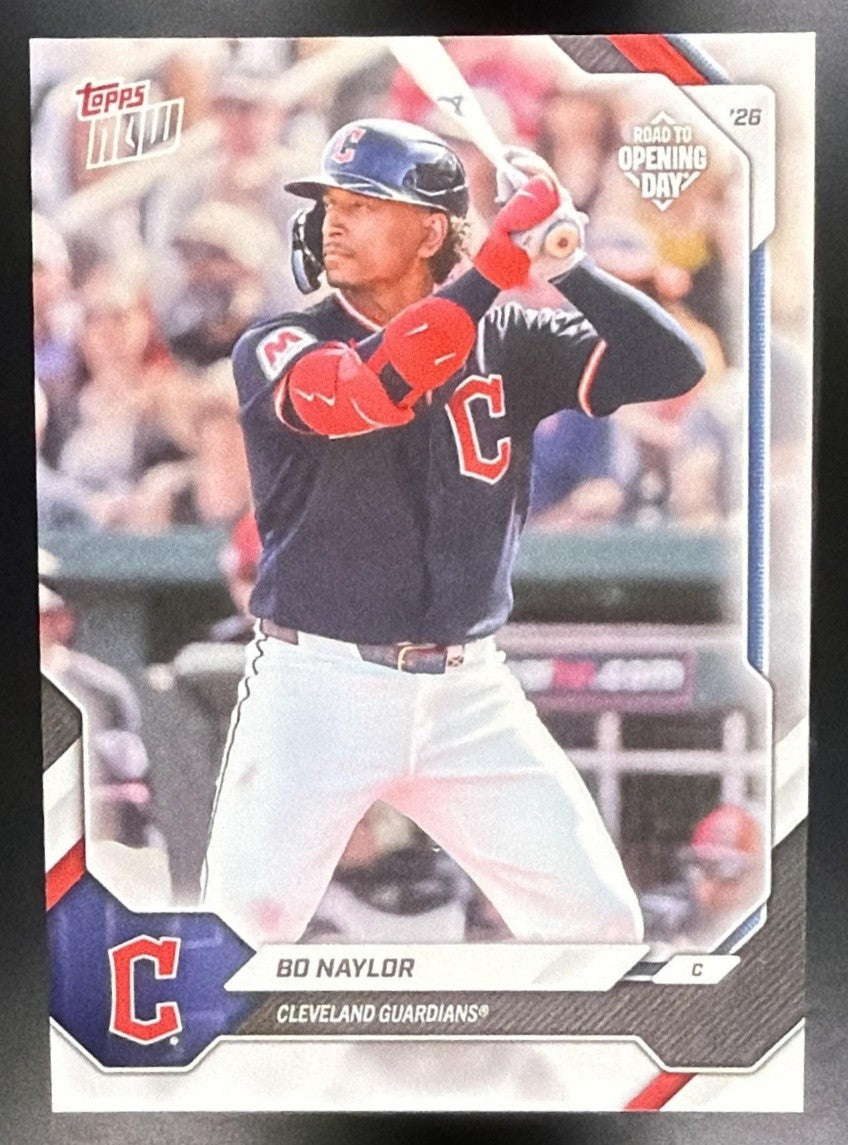 BO NAYLOR 2026 TOPPS NOW ROAD TO OPENING DAY #OD-64 GUARDIANS