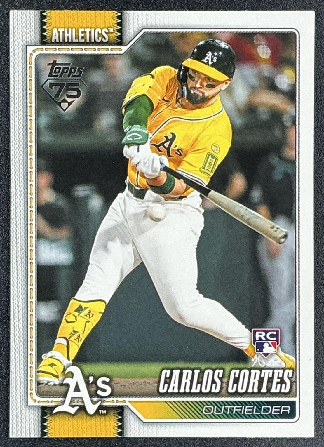 CARLOS CORTES 2026 TOPPS #249 RC ATHLETICS