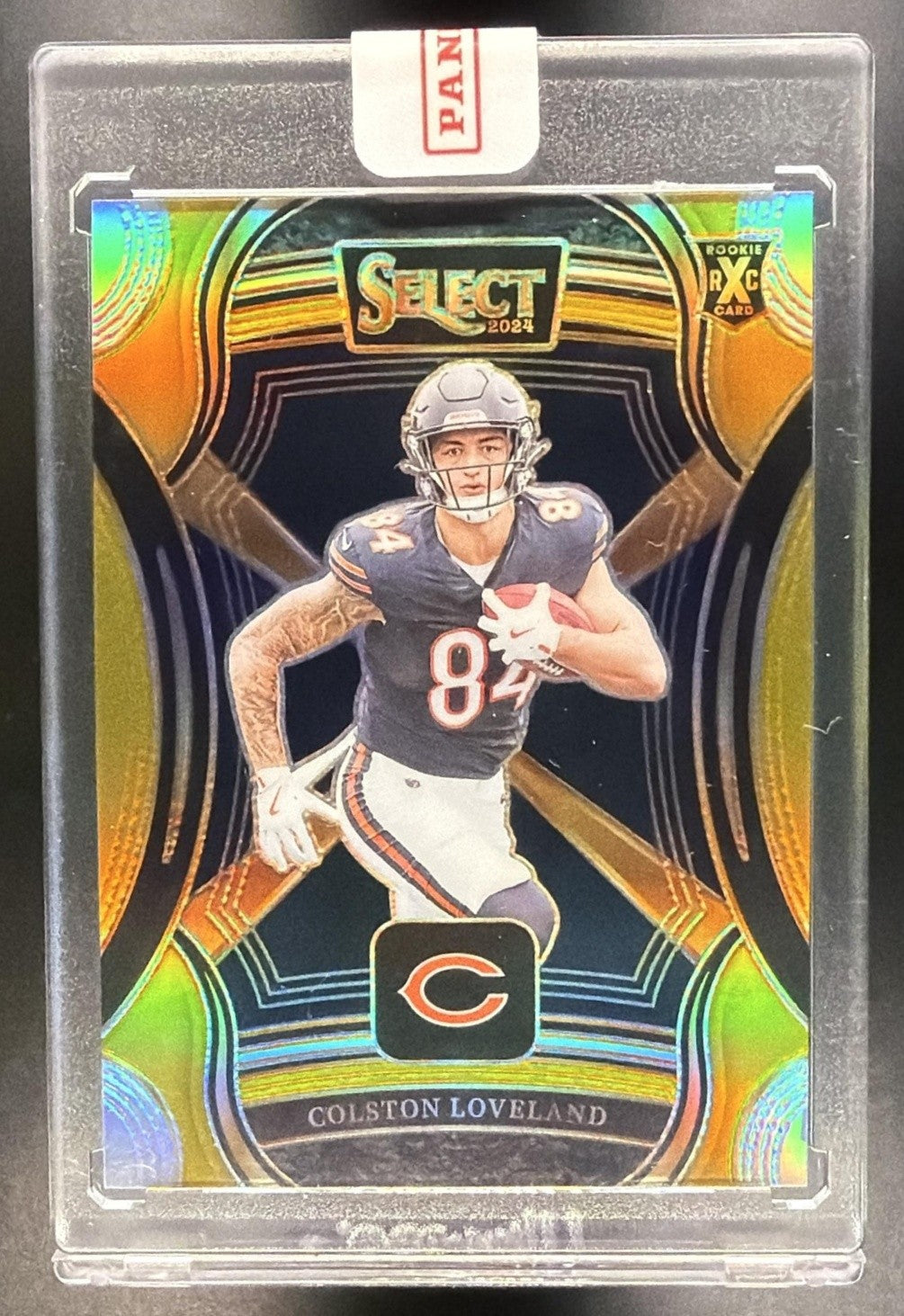 COLSTON LOVELAND 2024 PANINI SELECT #516 2025 XRC GOLD PRIZM /10 SSP BEARS