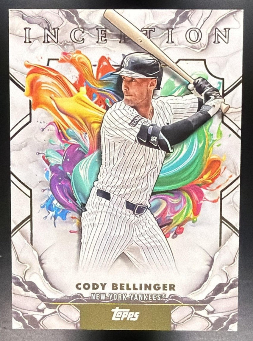 CODY BELLINGER 2025 TOPPS INCEPTION #72 YANKEES