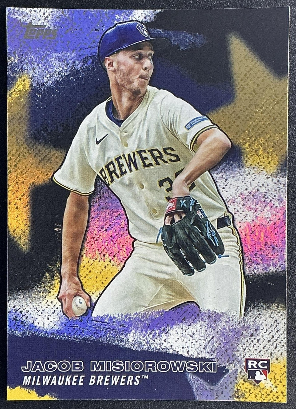 JACOB MISIOROWSKI 2026 TOPPS SERIES 1 #SMLB-26 STARS OF MLB RC BREWERS