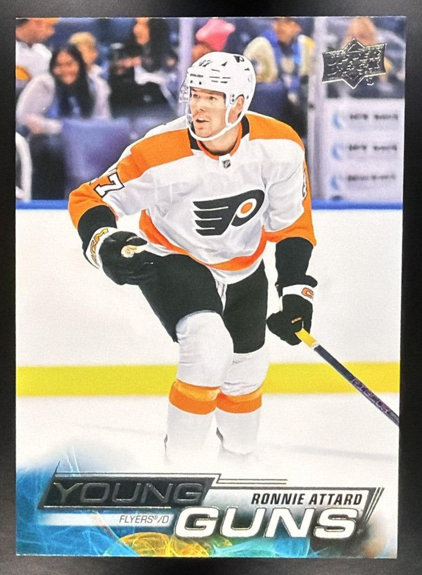 RONNIE ATTARD 2022-23 UPPER DECK #495 YOUNG GUNS RC FLYERS