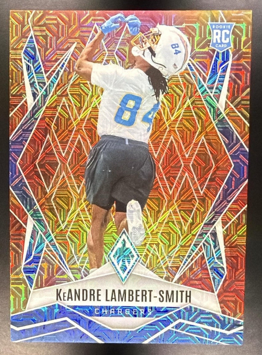 2025 Panini Phoenix KeAndre Lambert-Smith #229 Rookies Fireburst /350 RC