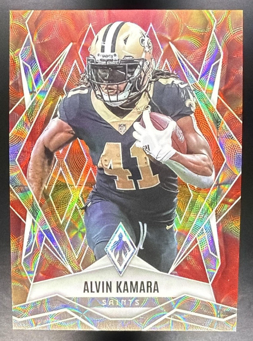 ALVIN KAMARA 2025 PANINI PHOENIX FACTORY SET #22 FIREBURST /350 SAINTS