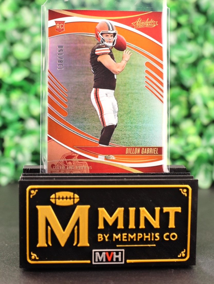DILLON GABRIEL 2025 PANINI ABSOLUTE #117 /150 RC BROWNS