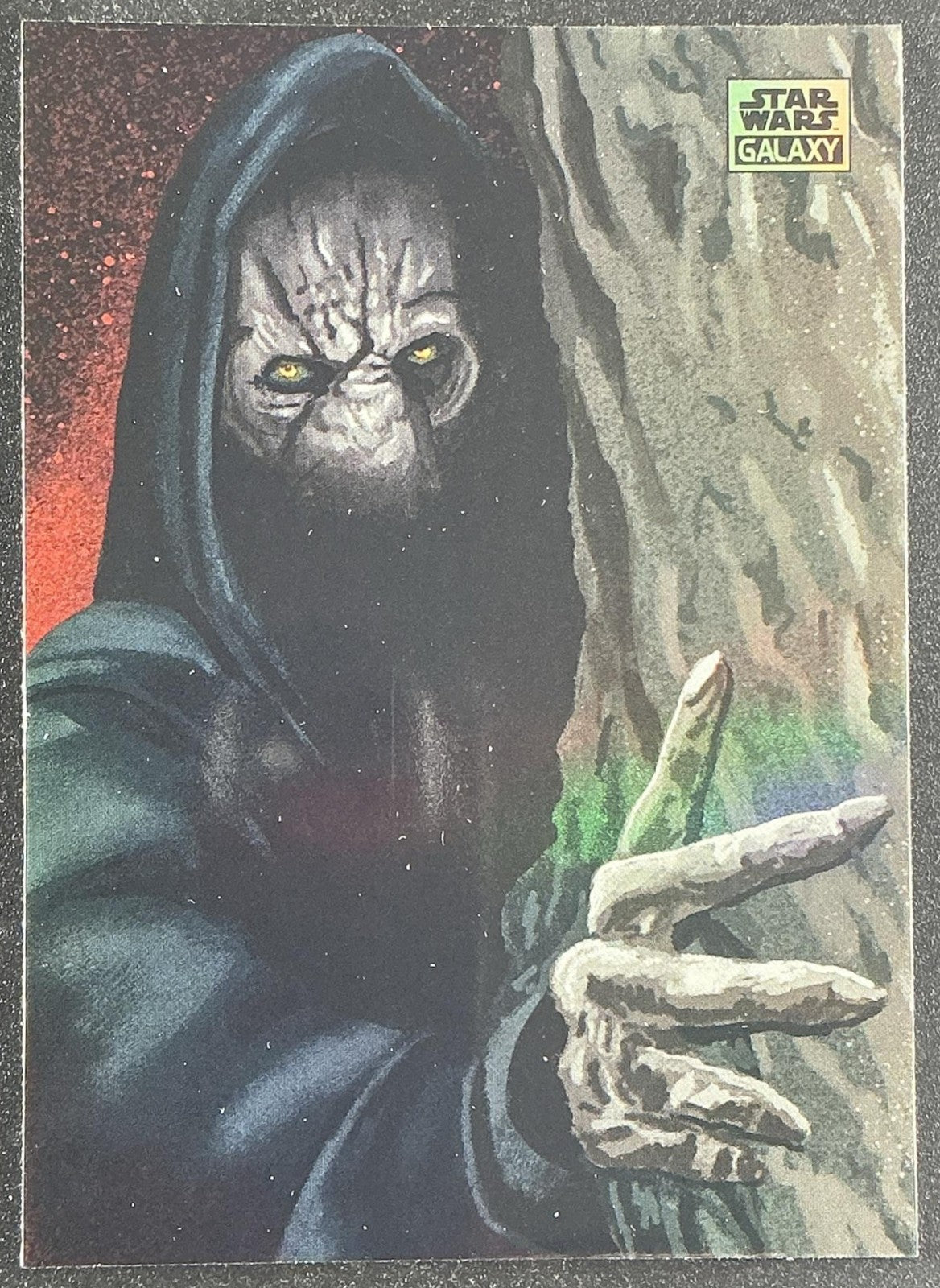 DARTH PLAGUEIS 2025 TOPPS CHROME STAR WARS GALAXY #FTD-8 FEAR THE DARKSIDE