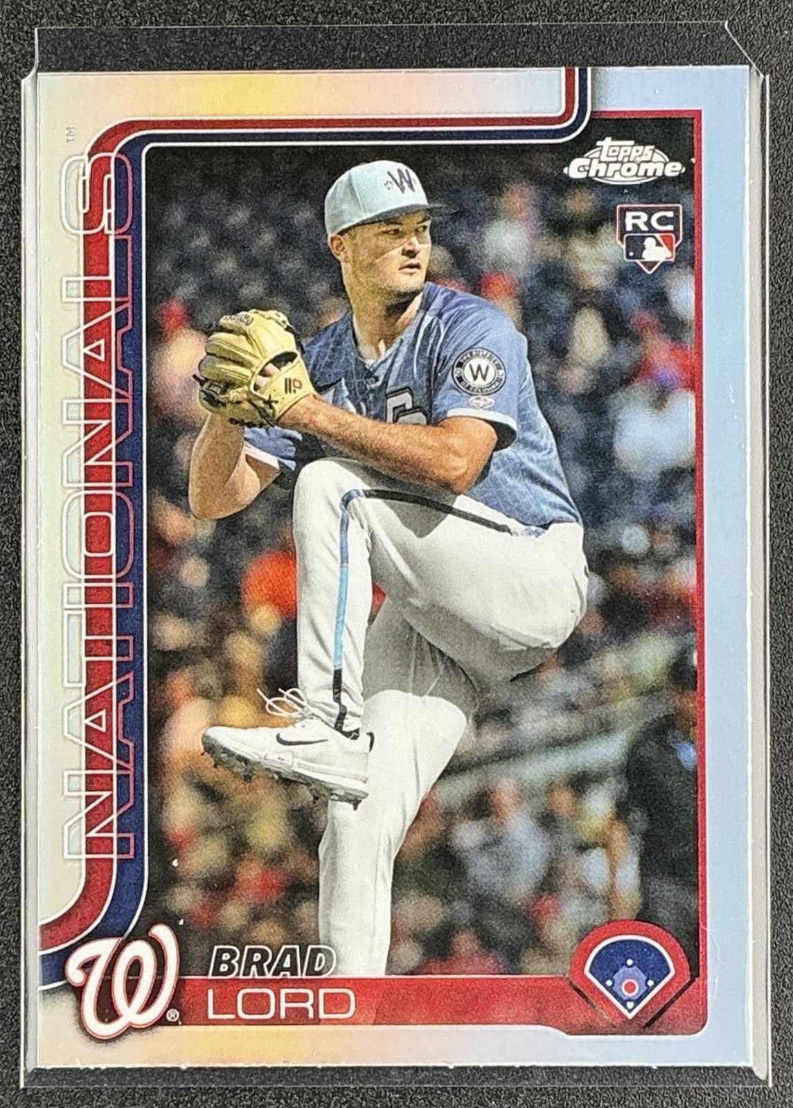 BRAD LORD 2025 TOPPS CHROME UPDATE #USC77 REFRACTOR RC NATIONALS
