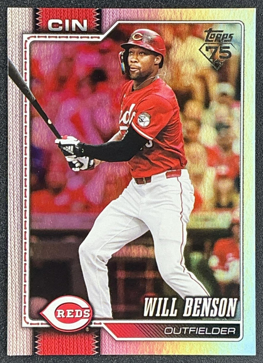 WILL BENSON 2026 TOPPS #171 RAINBOW FOIL REDS
