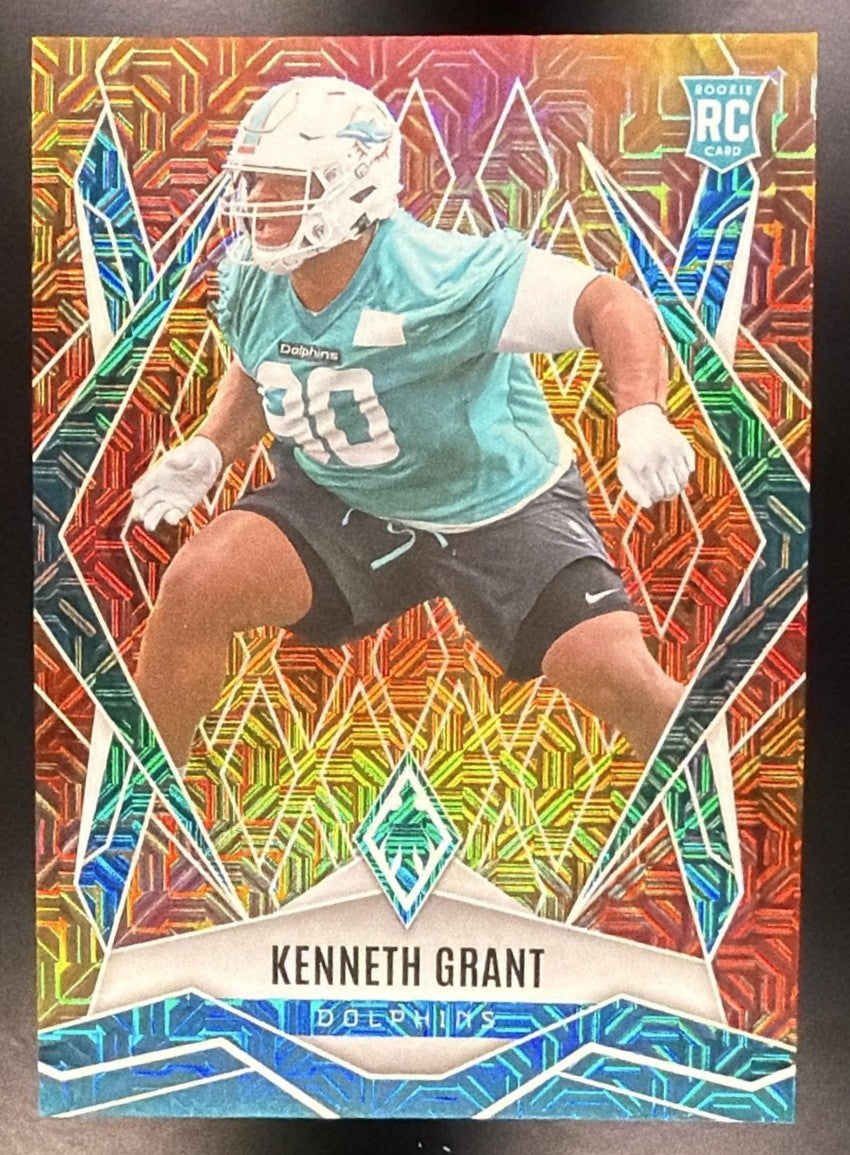 2025 Panini Phoenix Factory Set Kenneth Grant #223 Rookies Fireburst /350 RC