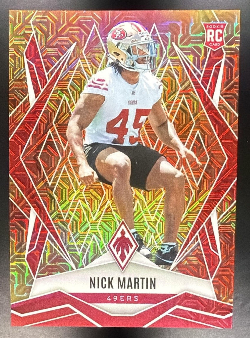 2025 Panini Phoenix Factory Set Nick Martin #234 Rookies Fireburst /350 RC