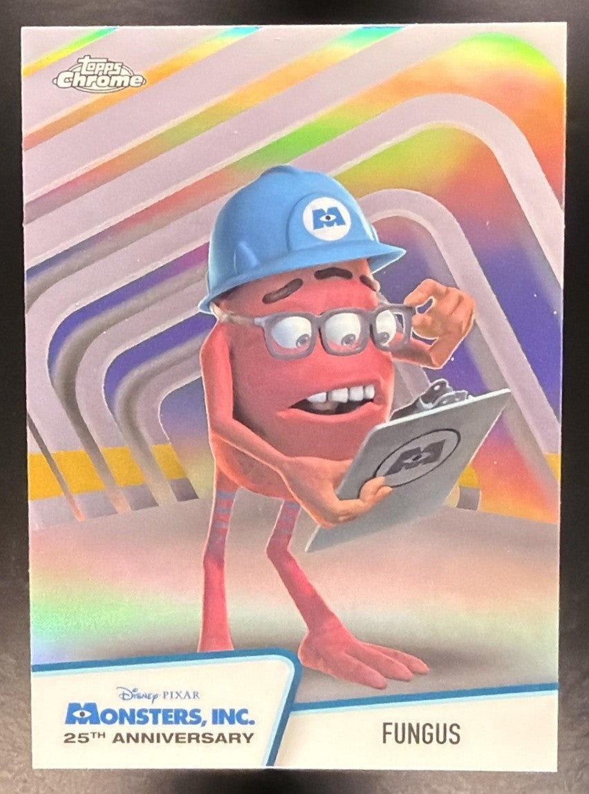 FUNGUS 2026 TOPPS CHROME DISNEY #MI-11 MONSTERS, INC. 25TH ANNIVERSARY