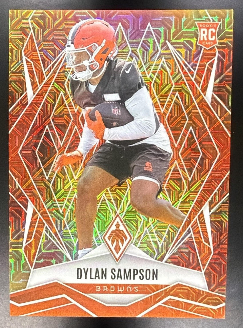 2025 Panini Phoenix Factory Set Dylan Sampson #250 Rookies Fireburst /350 RC