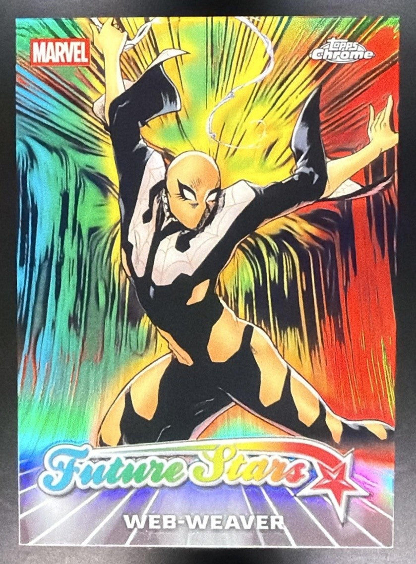 WEB-WEAVER 2026 TOPPS CHROME MARVEL COMICS #FS-17 FUTURE STARS
