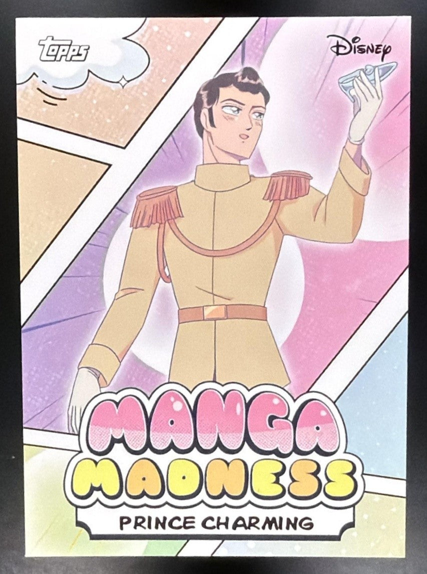 PRINCE CHARMING 2026 TOPPS DISNEY NEON #MM-12 MANGA MADNESS