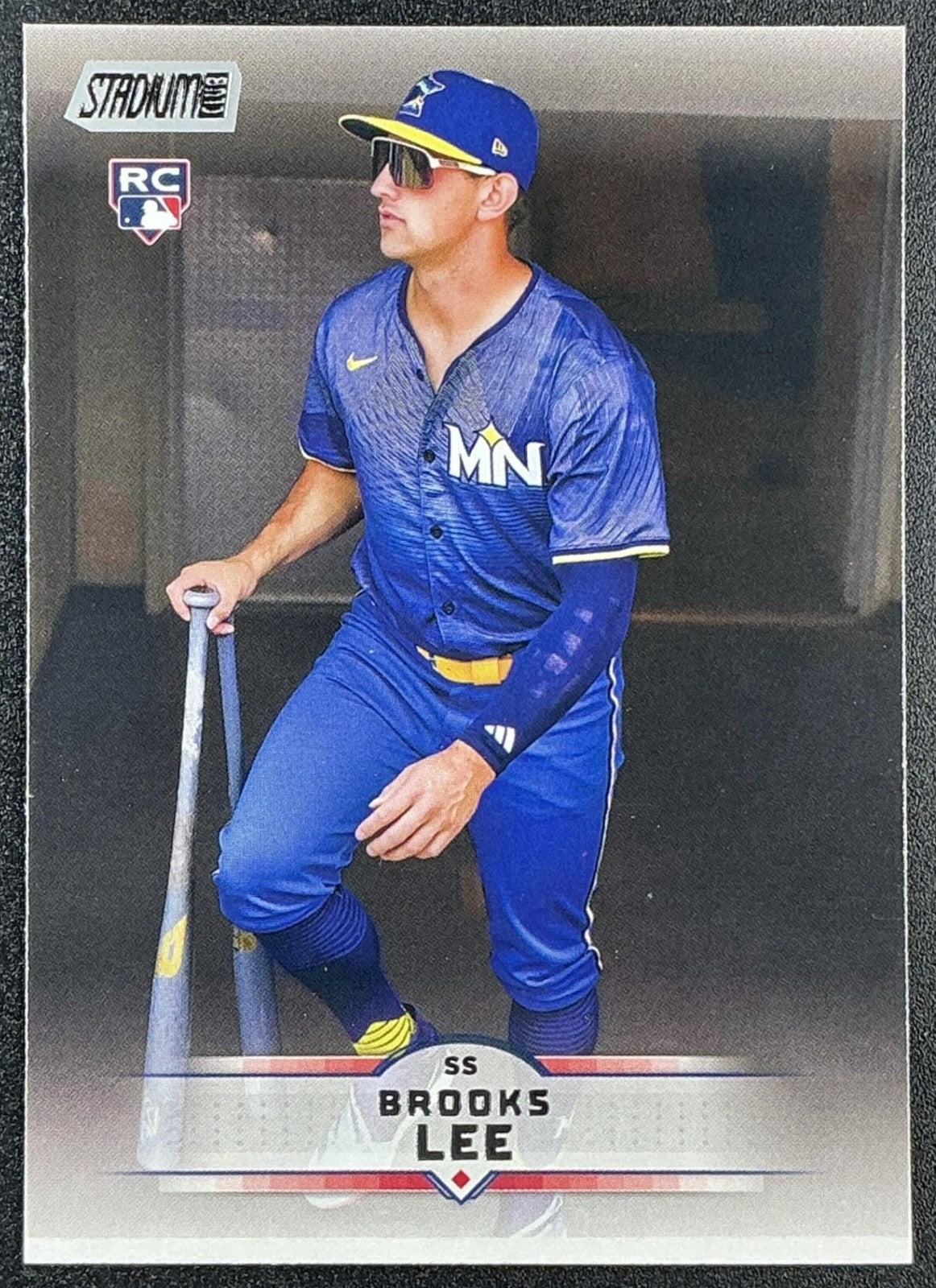 BROOKS LEE 2025 TOPPS STADIUM CLUB #141 RC TWINS