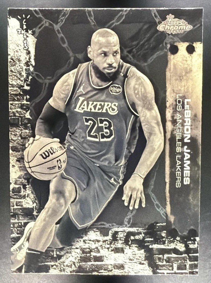 LEBRON JAMES 2025-26 TOPPS CHROME X CACTUS JACK #46 LAKERS