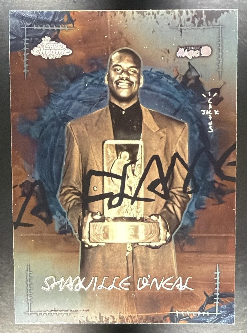2025 Topps Chrome x Cactus Jack Shaquille O'Neal #LFL-11 La Flame Legends