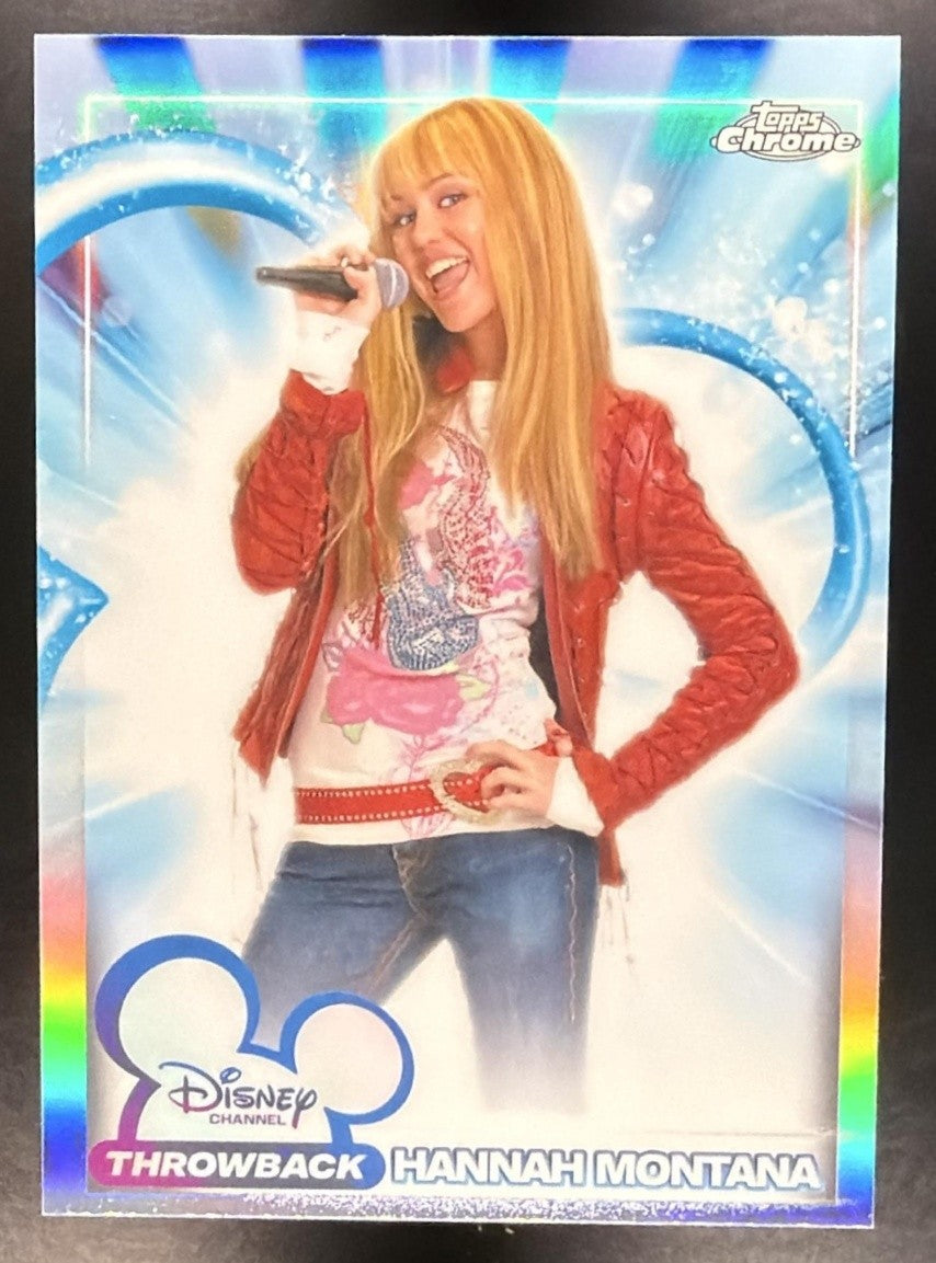 HANNAH MONTANA 2026 TOPPS CHROME DISNEY #DC-3 CHANNEL MOVIE